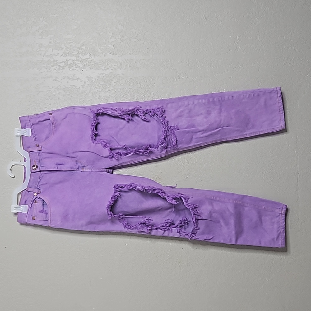 One Teaspoon Purple Super Baggies jeans size 27